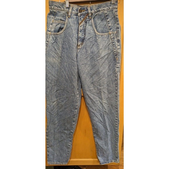 VINTAGE Pepe Austin Jeans 29x33 Mens Blue Denim High‎ Rise Relaxed Fit Straight - Picture 1 of 4